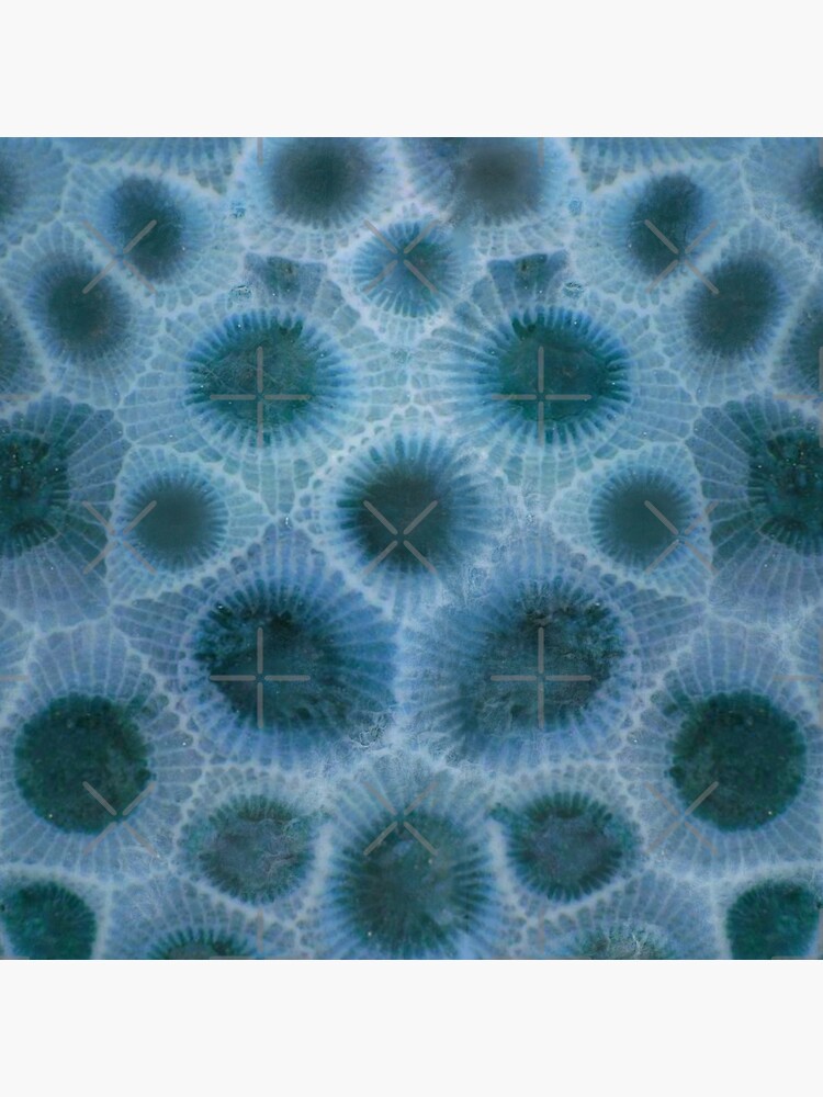 Blue Petoskey stone pattern, I heart the Great Lakes, smitten with