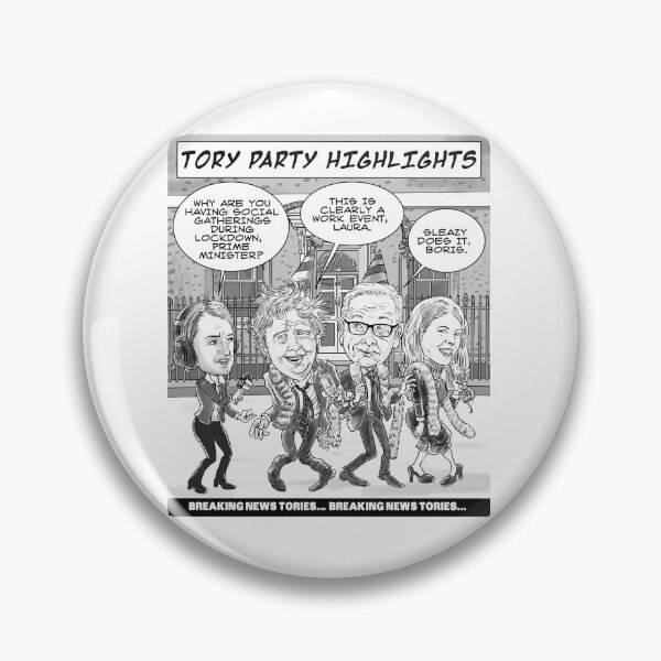Item preview, Breaking News Tories Pun - UK Politics designed and sold by Punny Business UK.