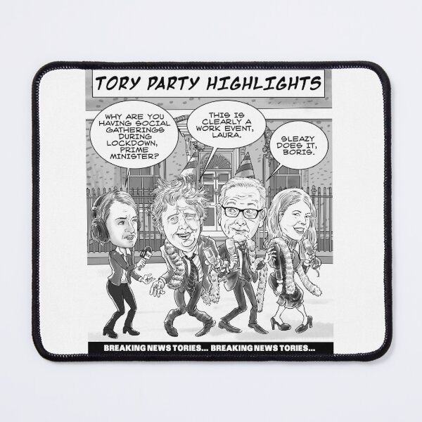 Item preview, Breaking News Tories Pun - UK Politics designed and sold by Punny Business UK.