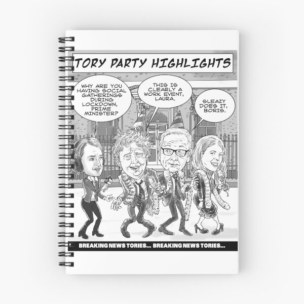 Item preview, Breaking News Tories Pun - UK Politics designed and sold by Punny Business UK.
