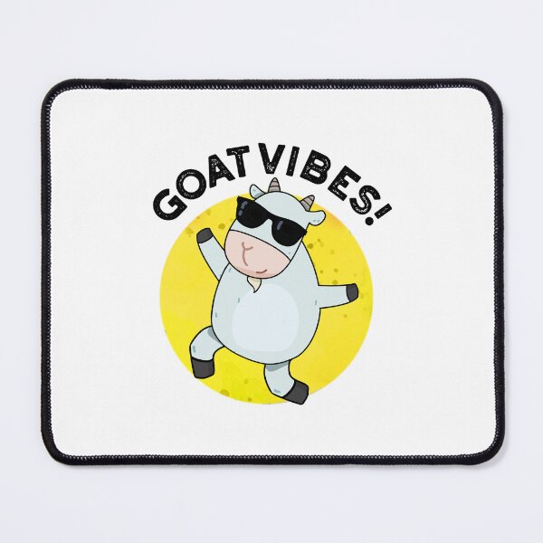 Item preview, Goat Vibes Funny Good Vibes Animal Puns  designed and sold by punnybone.