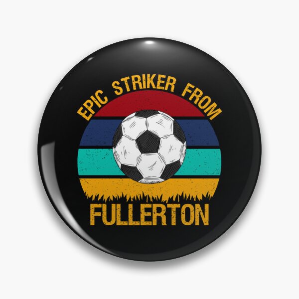 Item preview, Epic Striker From Fullerton Vintage Soccer Classic T-Shirt designed and sold by janlzmaude.