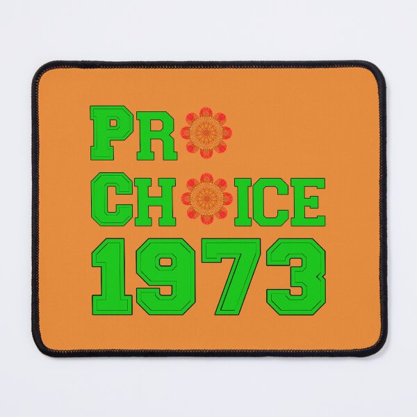 Item preview, Pro Choice 1973 Women's Right with Autumn Colored Flowers designed and sold by LV-creator.