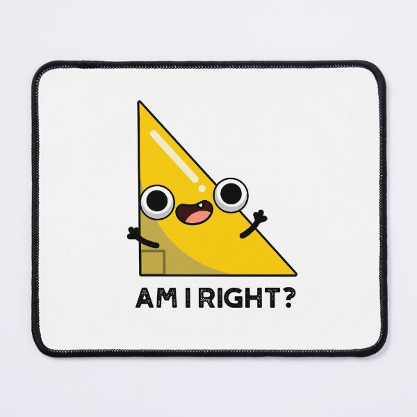 Item preview, Am I Right Funny Right Angle Puns designed and sold by punnybone.