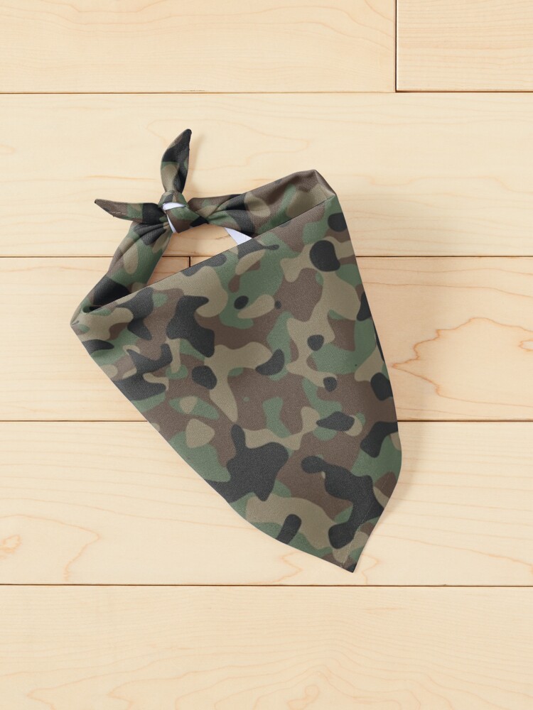Brochure Induceren Informeer Military Camouflage" Pet Bandana for Sale by wahadapparels | Redbubble