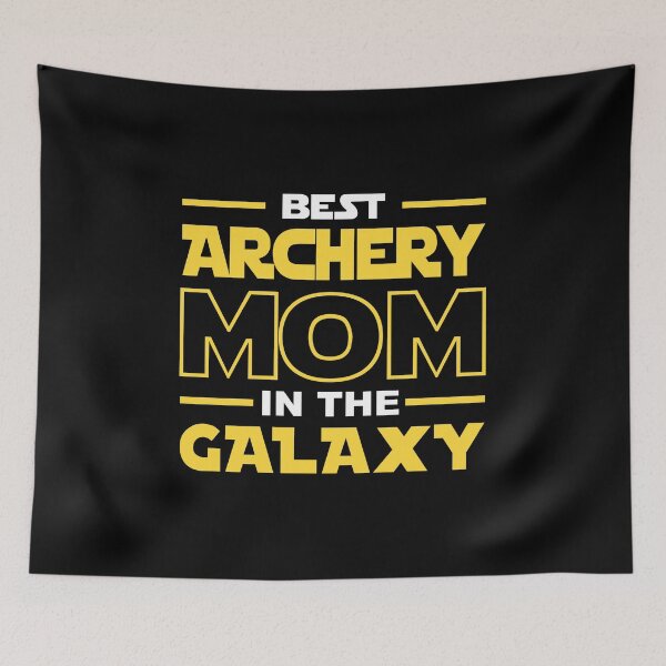 Item preview, Best Archery Mom In The Galaxy shirt, Archery Dad Mom Girls Lovers Birthday Christmas Mothers Day Quotes Design Gift designed and sold by xlnv.