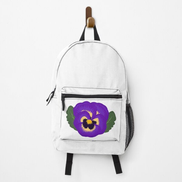 Item preview, Violet pansy with leaves designed and sold by OM-lova.