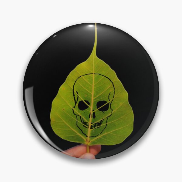 Item preview, Skull leaf art designed and sold by DopeDesign111.