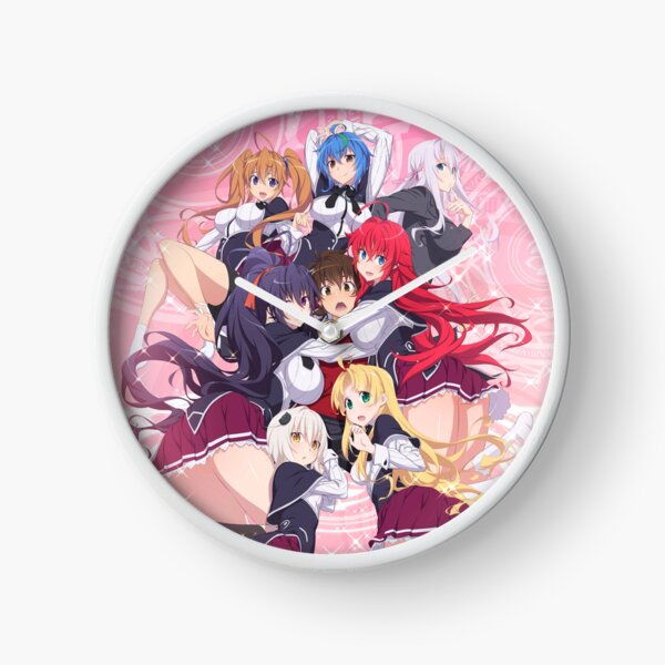 "Issei Hyoudou and Girls High School DxD" Clock for Sale by hidoyatarg