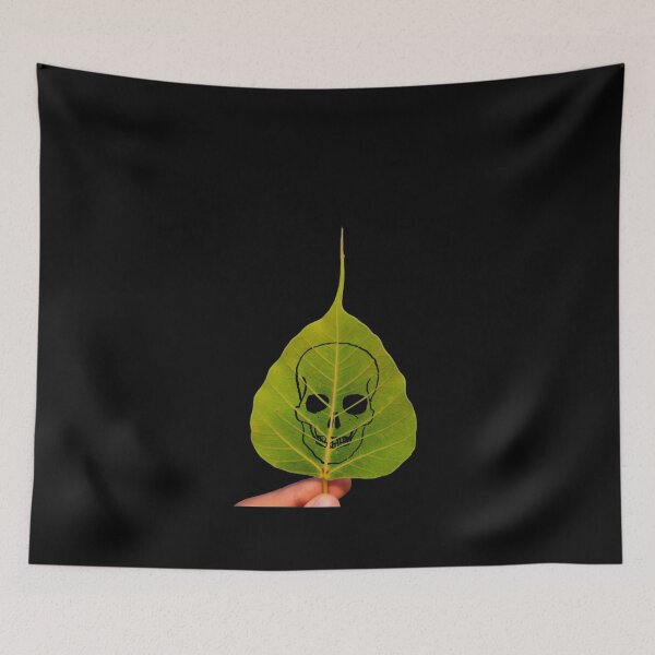 Item preview, Skull leaf art designed and sold by DopeDesign111.