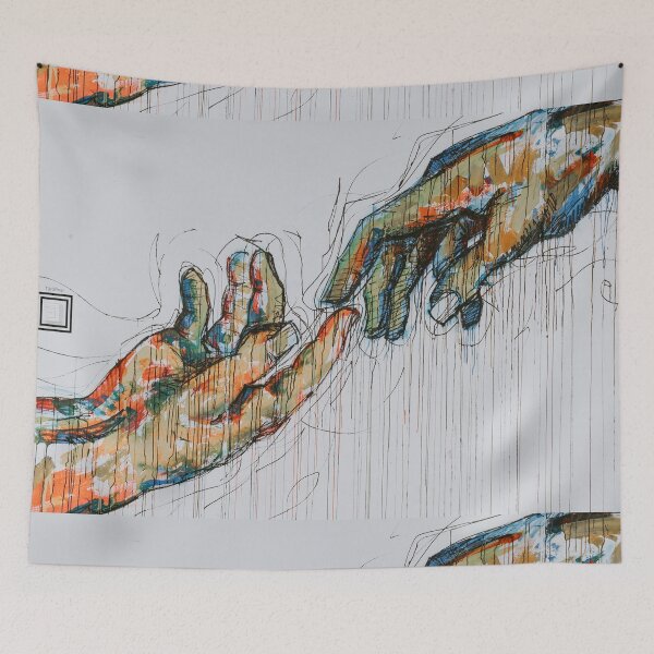 Item preview, Digital Artwork Sketch Painting designed and sold by DigitalChickHub.