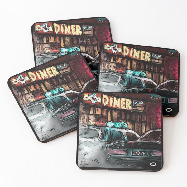 Item preview, Calgary diner time, cops showing out designed and sold by dusso.