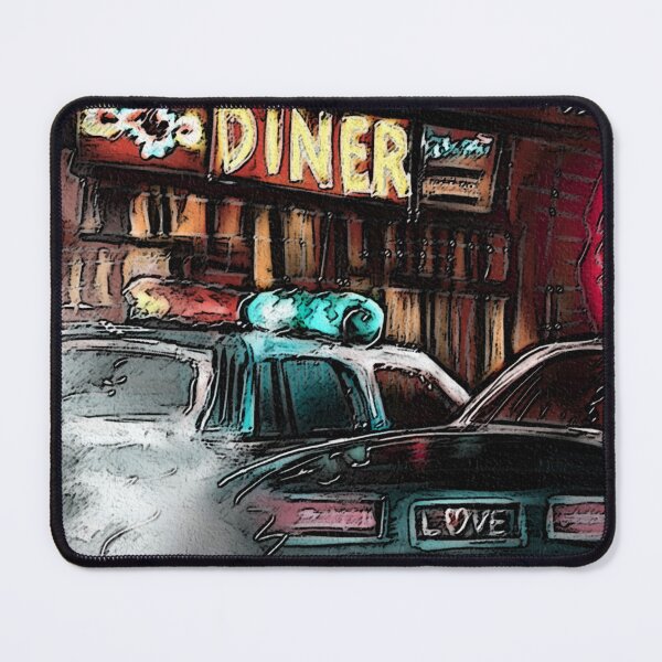 Item preview, Calgary diner time, cops showing out designed and sold by dusso.
