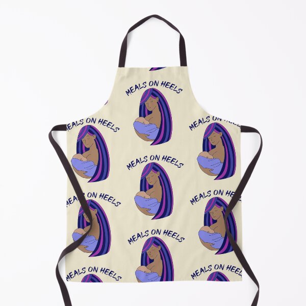 Item preview, Meals On Heels breastfeeding woman of color mother designed and sold by incurablehippie.