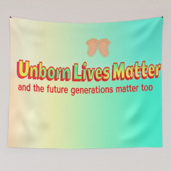 Item preview, Unborn Lives Matter Design designed and sold by missmermaid1990.