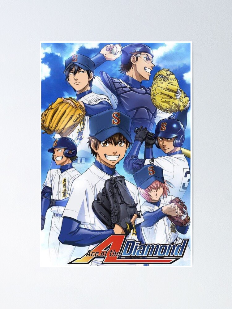 Diamond No Ace Anime Poster for Sale by betty-may