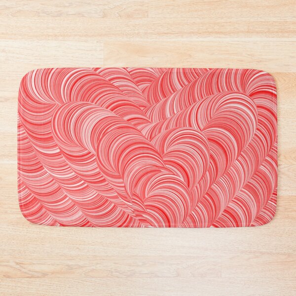 Item preview, Red and White Swirly Peppermint Abstract Pattern designed and sold by Deborah Camp.