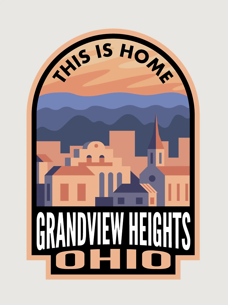 Thumbnail 6 von 6, Premium Oversized Pullover, Downtown Grandview Heights Ohio This is Home designt und verkauft von HalpinDesign.