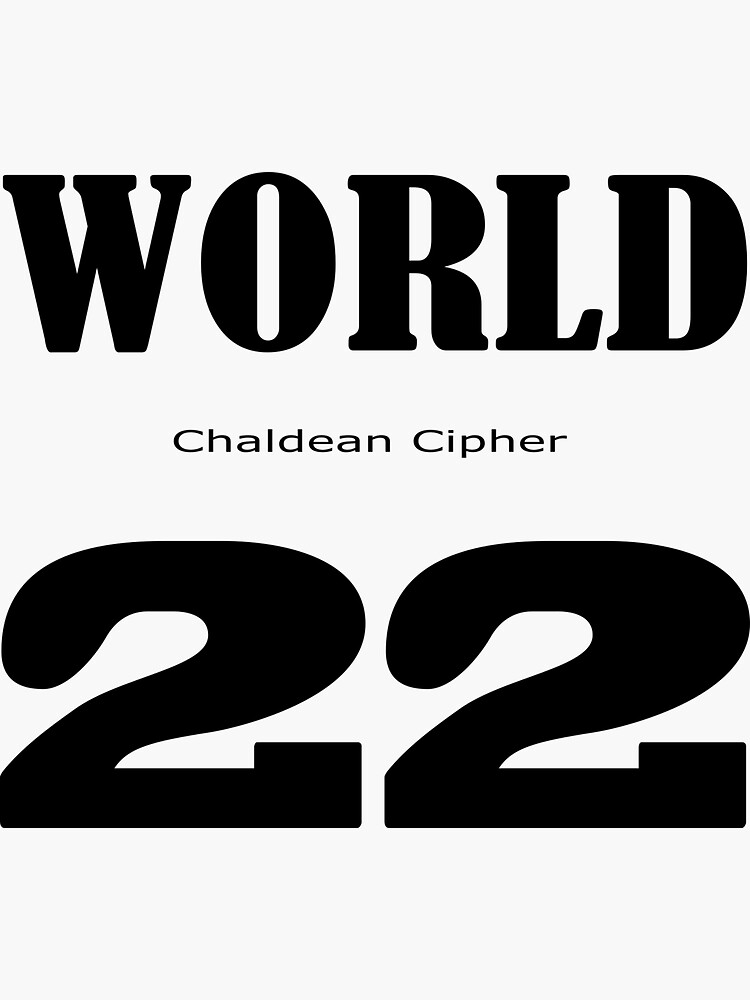 words-related-to-numbers-with-a-cipher-sticker-for-sale-by