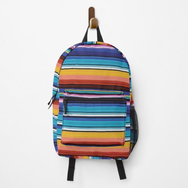 Item preview, Blue Serape Mexican serape blanket vibrant zerape jorongo zarape saltillo seamless pattern designed and sold by T-Mex.