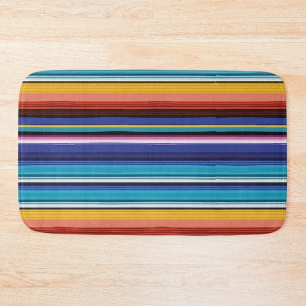 Item preview, Blue Serape Mexican serape blanket vibrant zerape jorongo zarape saltillo seamless pattern designed and sold by T-Mex.