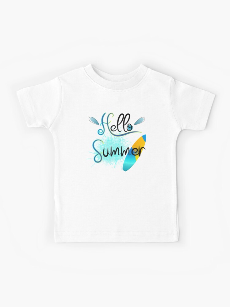 hello summer design for summer lovers