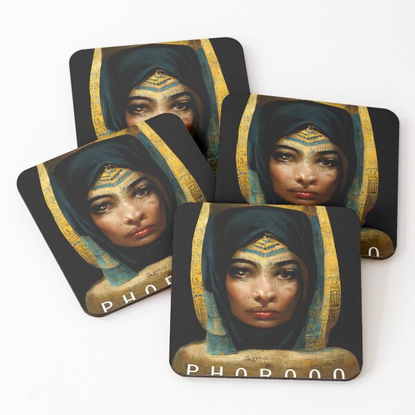 Aperçu de l'œuvre Pharaon Egypte Portrait de femmes créée et vendue par CHAOS STUDIO.