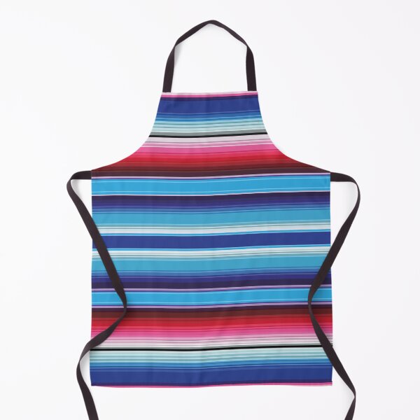 Item preview, Blue and red Serape Mexican serape blanket vibrant zerape saltillo jorongo zarape pattern designed and sold by T-Mex.