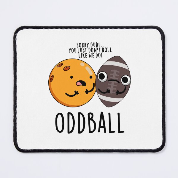 Item preview, Oddball Funny Football Puns  designed and sold by punnybone.