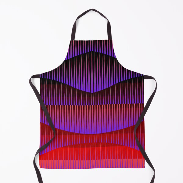 Item preview, Purple and black wavy gradient pattern on red stripes. Regular grid. designed and sold by imyournightmare.