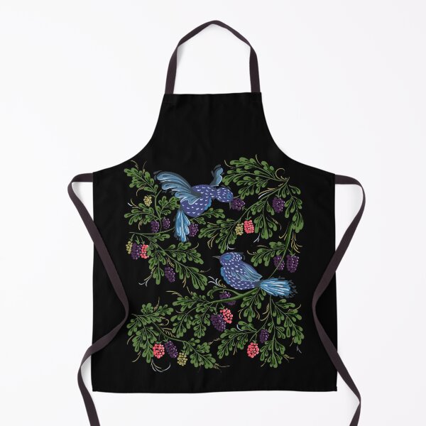 Item preview, Starling Birds & Berries Funny Vintage Ukrainian Vyshyvanka designed and sold by r-silver.