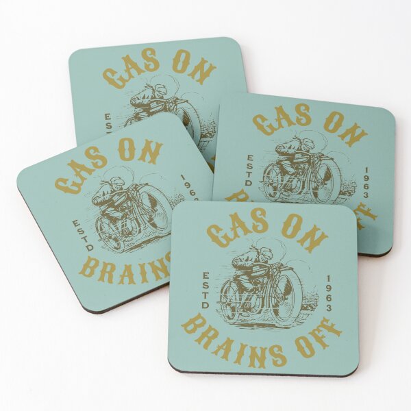 Item preview, Gas on, brains off designed and sold by bizbostudio.