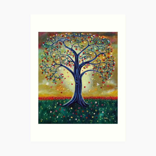 'The Giving Tree' (Dedicated to Shel Silverstein) Art Print