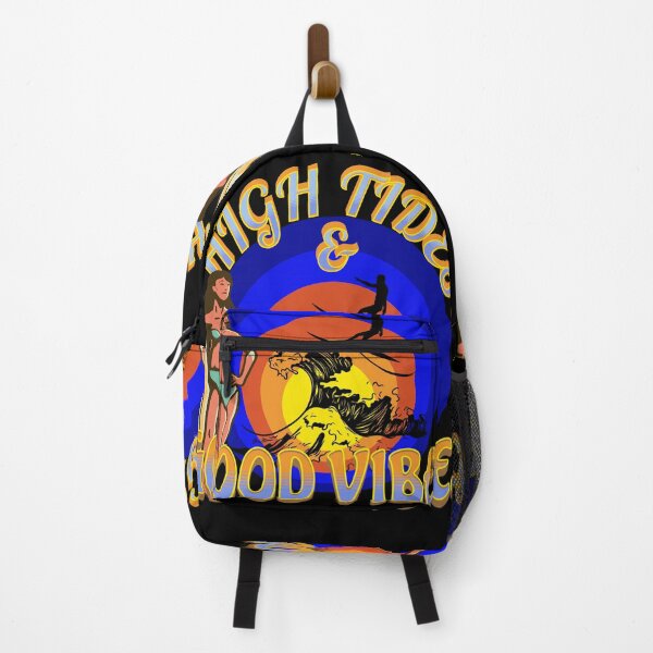 Item preview, HIGH TIDES & GOOD VIBES SURFING A WAVE designed and sold by Affyboss6.