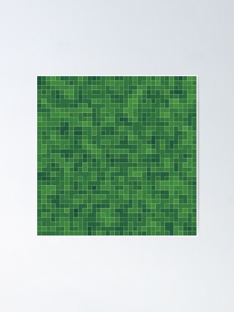 Abstract Mosaic Background. Wall With Tiles. Square Pixel Mosaic