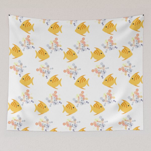 Item preview, Fish - Yellow designed and sold by DMpuki.