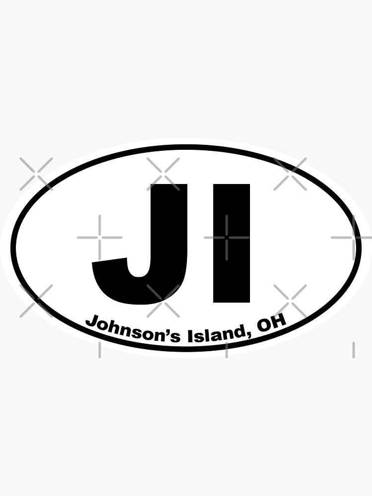 "Johnson's Island Bumper Sticker" Sticker for Sale by sruebensaal