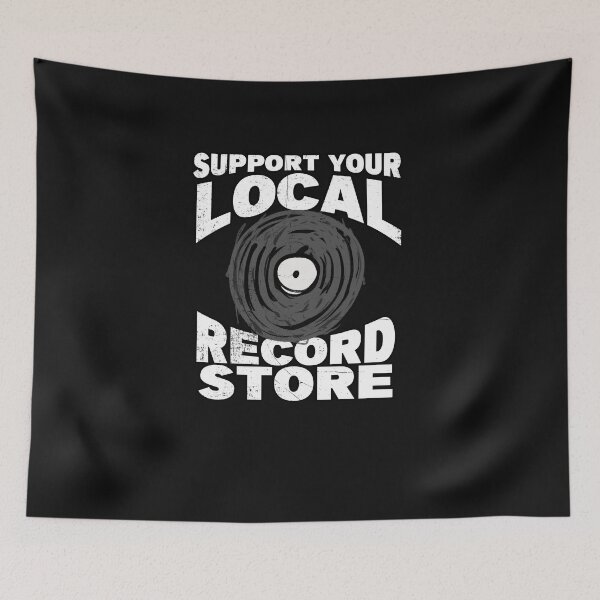 Item preview, Support Your Local Record Store designed and sold by Músico Ilustre.