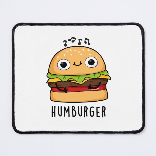 Item preview, Humburger Funny Burger Puns designed and sold by punnybone.