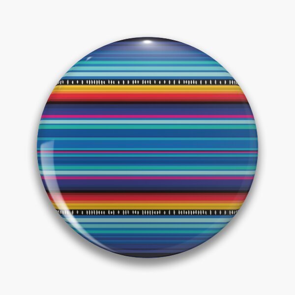 Item preview, Blue rebozo Serape Mexican serape blanket vibrant zerape jorongo zarape saltillo seamless pattern designed and sold by T-Mex.