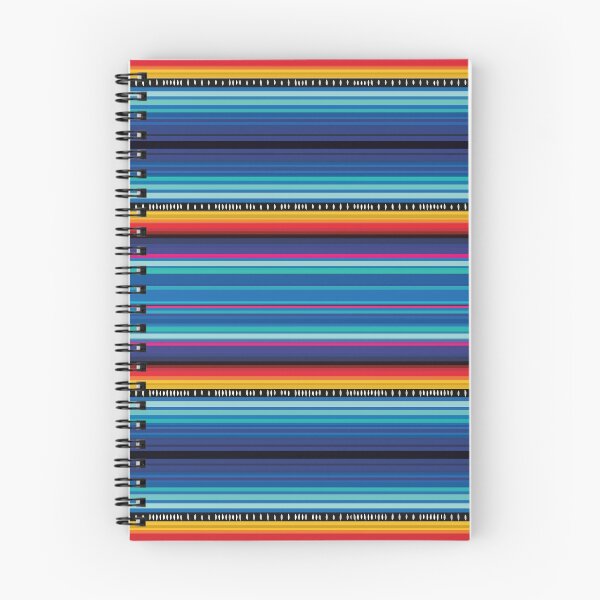 Item preview, Blue rebozo Serape Mexican serape blanket vibrant zerape jorongo zarape saltillo seamless pattern designed and sold by T-Mex.