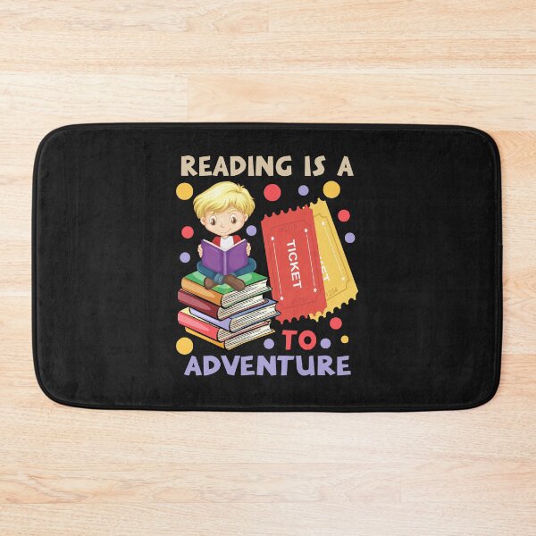 Item preview, Reading Is a Ticket to Adventure designed and sold by Noelogastic.