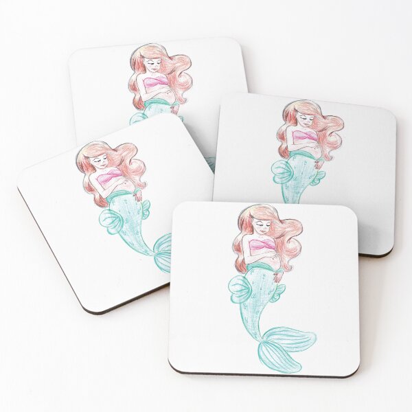 Item preview, Precious Pregnant Mermaid designed and sold by VanillaMichael.
