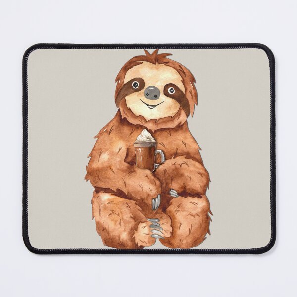 Item preview, Sloth and Cup of Coffee designed and sold by Pavnud.