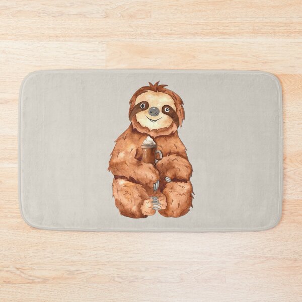 Item preview, Sloth and Cup of Coffee designed and sold by Pavnud.