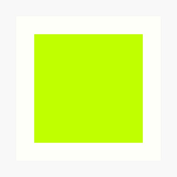 Item preview, Bitter Lime Neon Green Yellow Solid Color designed and sold by podartist.