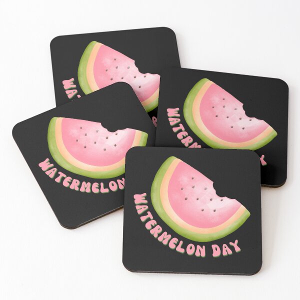 Item preview, Watermelon Day, Happy National Watermelon Day, I Love Watermelon designed and sold by Sun Sand & Sea Art.