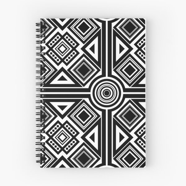 Item preview, Black and White Diagonal Checked Square Circle Geometric Pattern designed and sold by Moyanana.