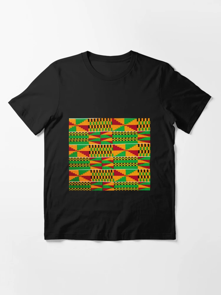 Kente African Print Pattern Essential T-Shirt for Sale by Bynelo