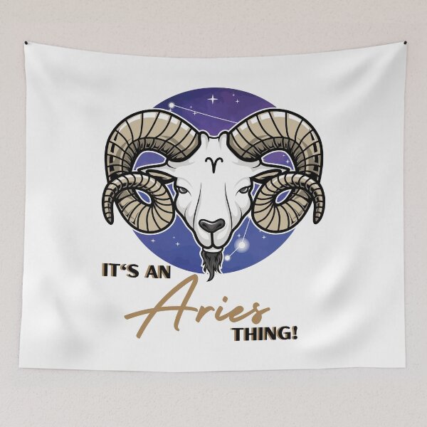 Item preview, Aries Thing Zodiac designed and sold by AngelaNinette.